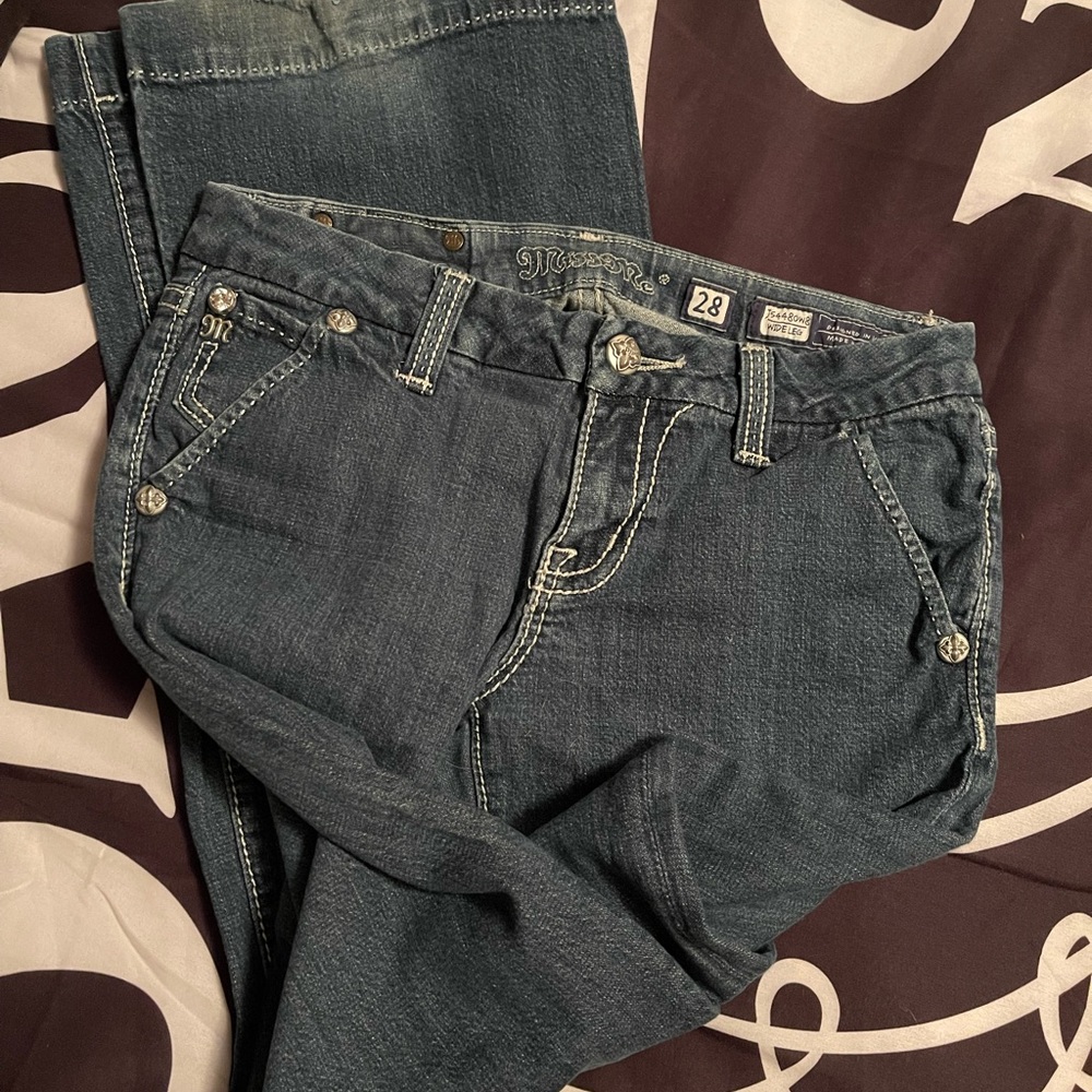 Wide leg miss me jeans 28
